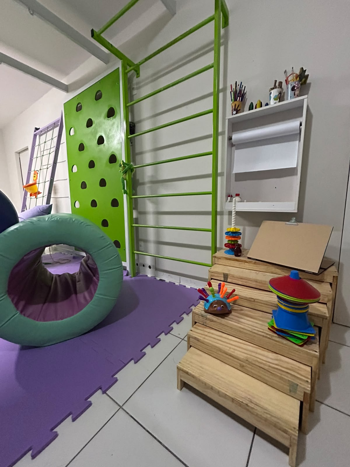 Ambiente de atendimento acolhedor